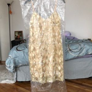 Trina Turk gold dress